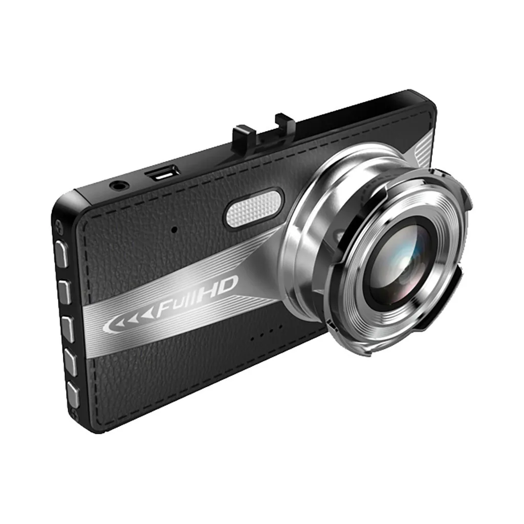Автомобильный видеорегистратор HD 1080P с сенсорным экраном и датчиком движения