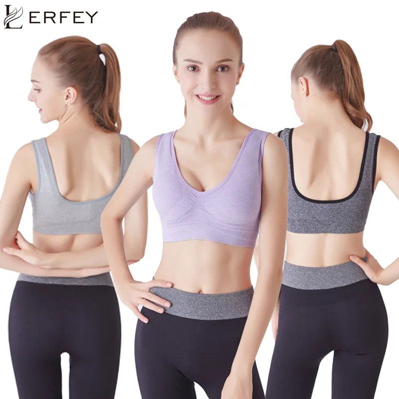 LERFEY Women Sexy Seamless Bra With pads Big Size Push up Bras Plus Size 3XL Underwear Vest Tops Wireless Padded Brassiere