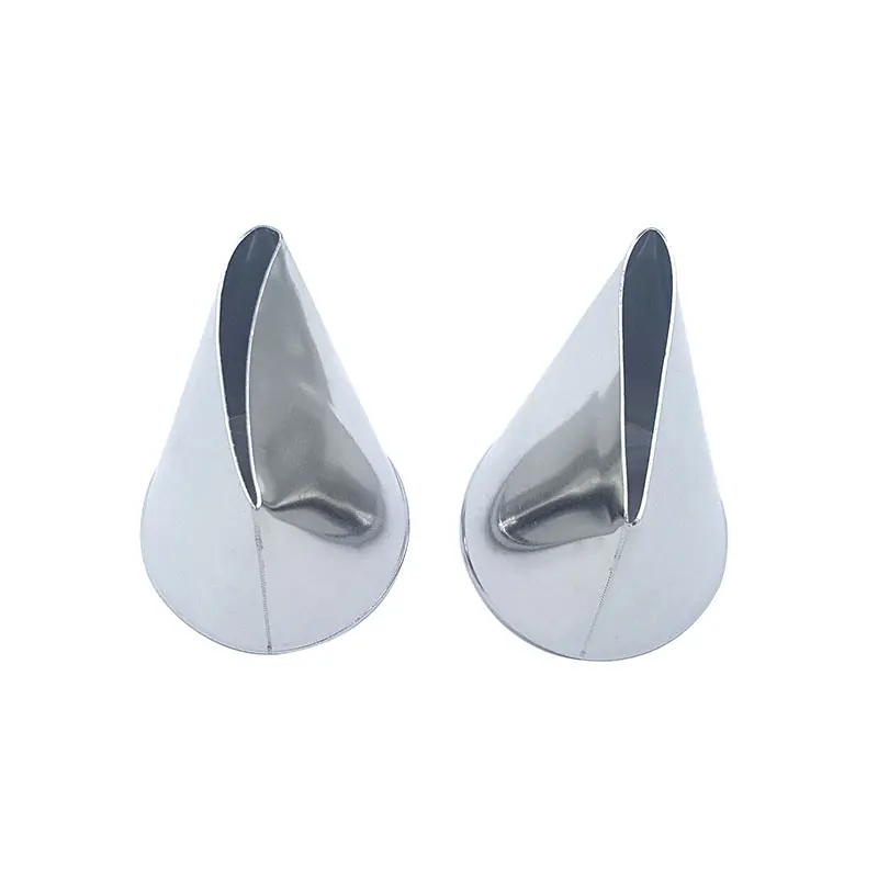 

2pcs Large Rose Cake Nozzles Icing Piping Nozzle for Pastry Bag Cream Cake Decorating Tools