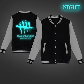 

Men Women Dead By Daylight Luminous Jacket Boys Girls Long Sleeve Coat Sportswear Fashion Casual Teens Cotton Jacket Sweatshirts