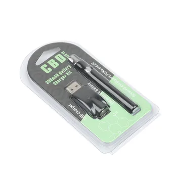 

50pcs/lots CBD Preheat Battery 510 thread 350mah button adjust voltage battery for CBD Cartridges Tank e cigarette BUD Battery