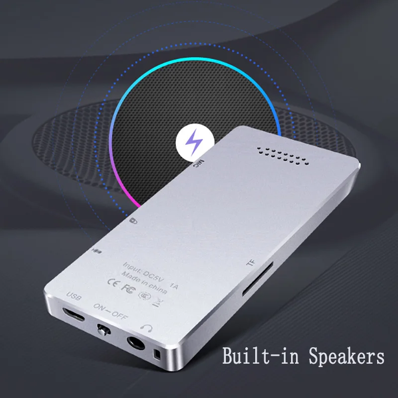 Mahdi HIFI Lossless металлический MP3 плеер рекордер FM видео электронная книга 8 GB/16G радио