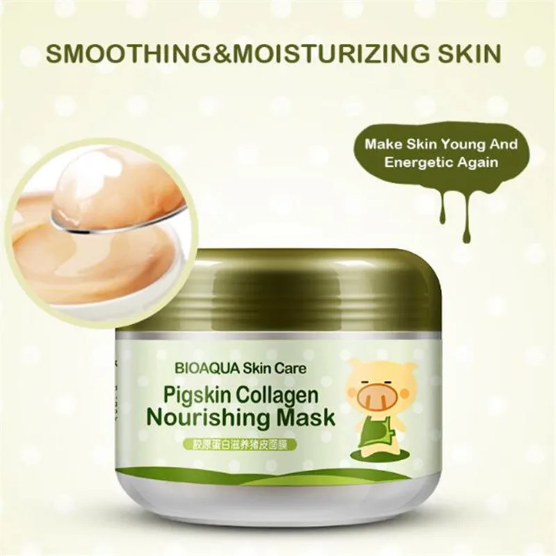 Bioaqua Sleep Treatment Face Maskers Whitening Stickers Cleansing Blackheads Remover Carbonated Bubble Clay Mask Skin Care 2