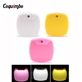 

Light Sensor Mini Baby Night Light LED For Kids Children's Nightlight Auto Sensor Night Lamp Bedroom EU/US Plug Socket Wall Lamp