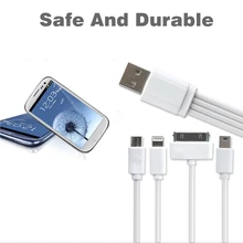 4 in 1 Micro USB Power Cable Charge Adapter For Samsung Android Tablet Smartphone Charger Accessories