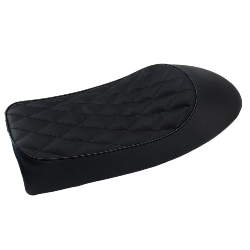 Для Кафе Racer Seat Saddle Hump водонепроницаемая кожа ретро сшитые винтажные сиденья