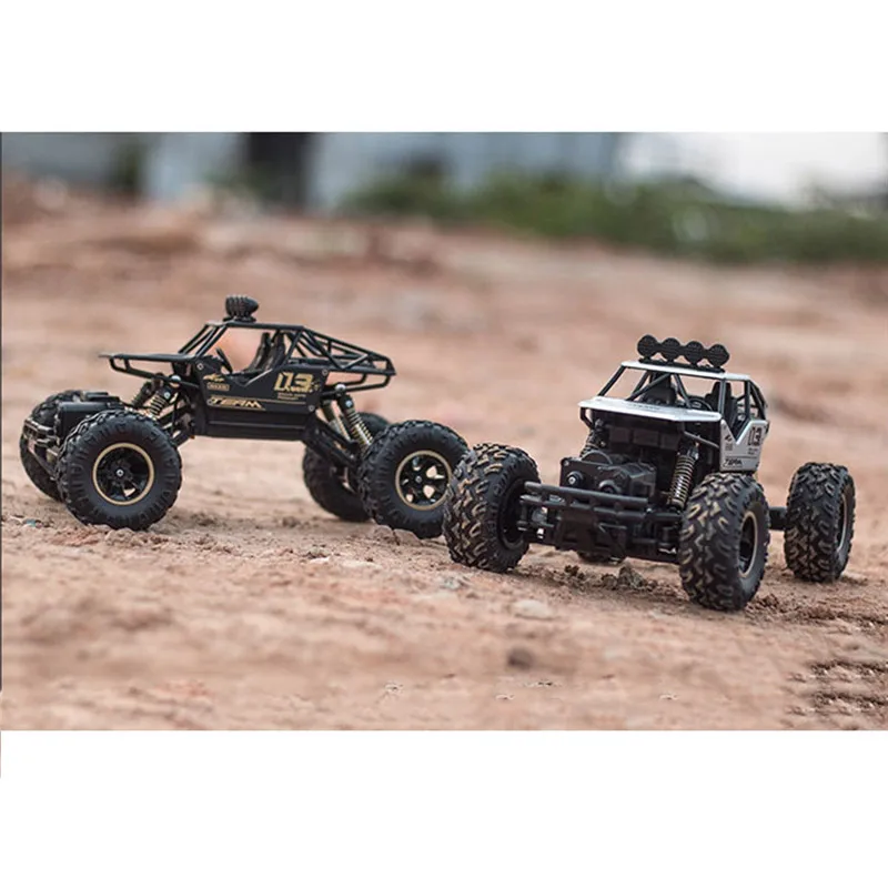Oeak автомобиль 1/16 4WD Rock Crawlers вождение автомобиля двойные двигатели Bigfoot пульт