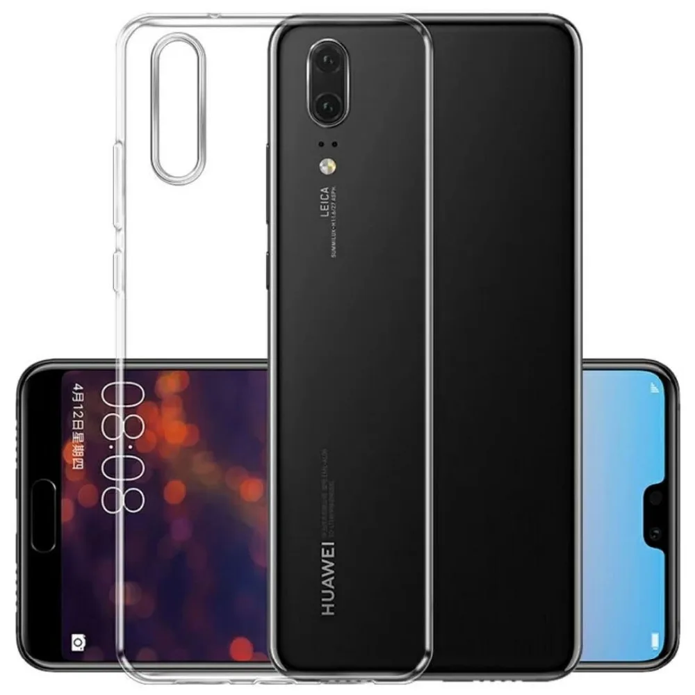 

For Huawei P20 Lite Case inch Luxury Huawei P 20 P20 Transparent Silicone Cover For Huawei P20 Pro CLT-L29 CLT-L09 CLT-L04 Case