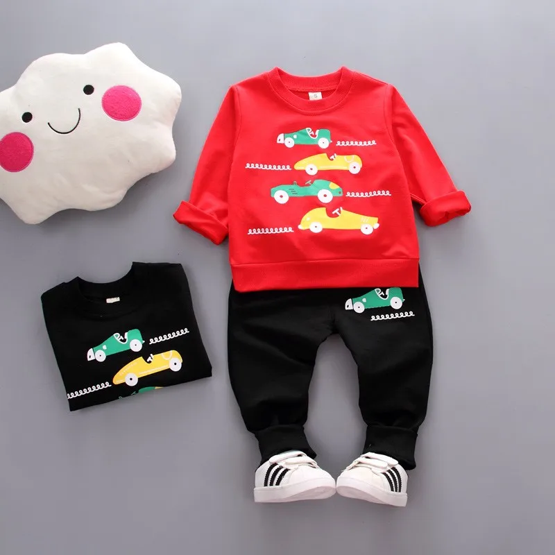 

Autumn Kids Clothes Set Fashion Car Letter Printed Children Clothing Boys Winter Clothes For Kids newborn toddler winter clothes