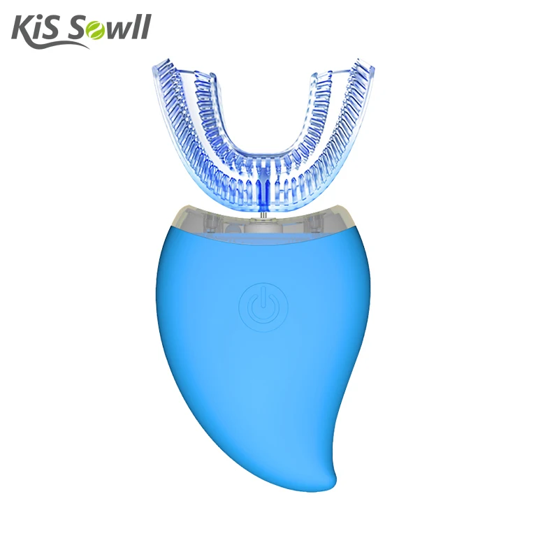 

2019 New 360Degree U type Electric Teethbrush Ultrasonic Automatic Tooth Cleaner Dental Cold Light Whitening Oral Hygiene Beauty