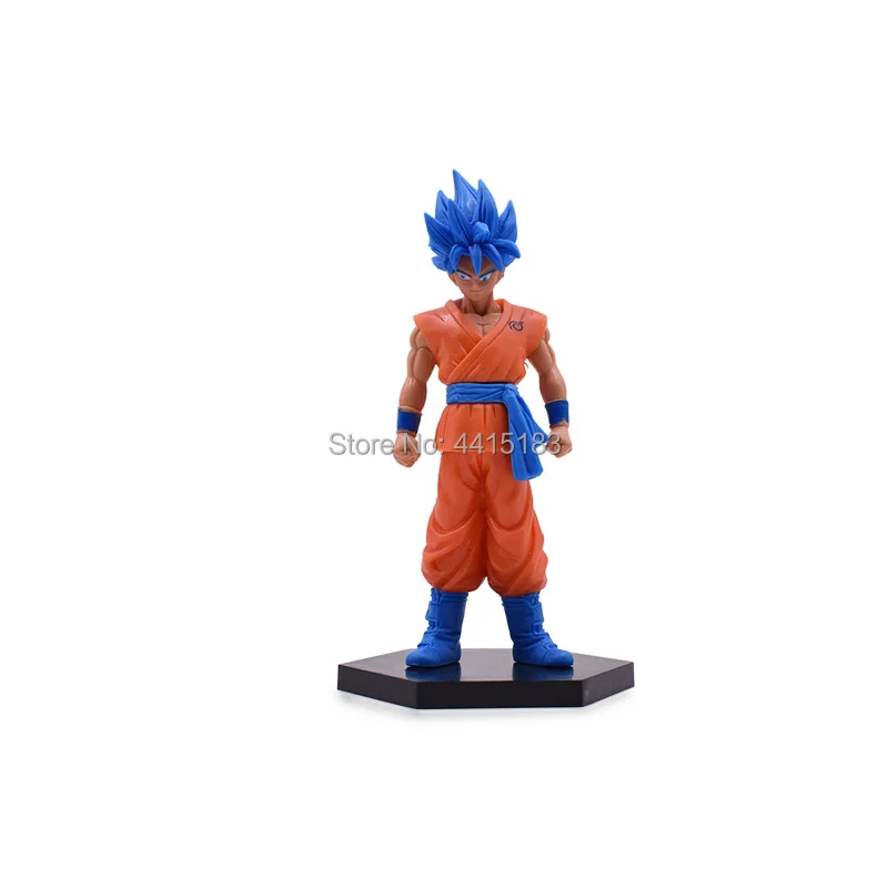 6 styles Anime Dragon Ball Z Frieza Vegeta Son Goku Trunks Beerus PVC Action Figure Doll Model Toy Christmas Gift For Children