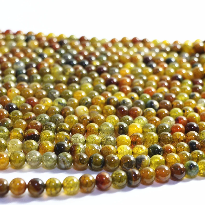 

8MM Manmade Howlite Zebra Round Loose Beads GE1167