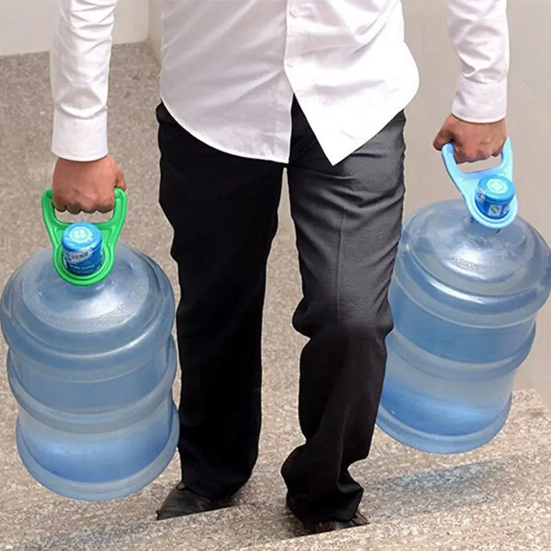 Пластиковая ручка для бутылки с водой, энергосберегающая более толстая Ручка для воды, ведро для воды, подъемное устройство для переноски бутилированного насосного устройства