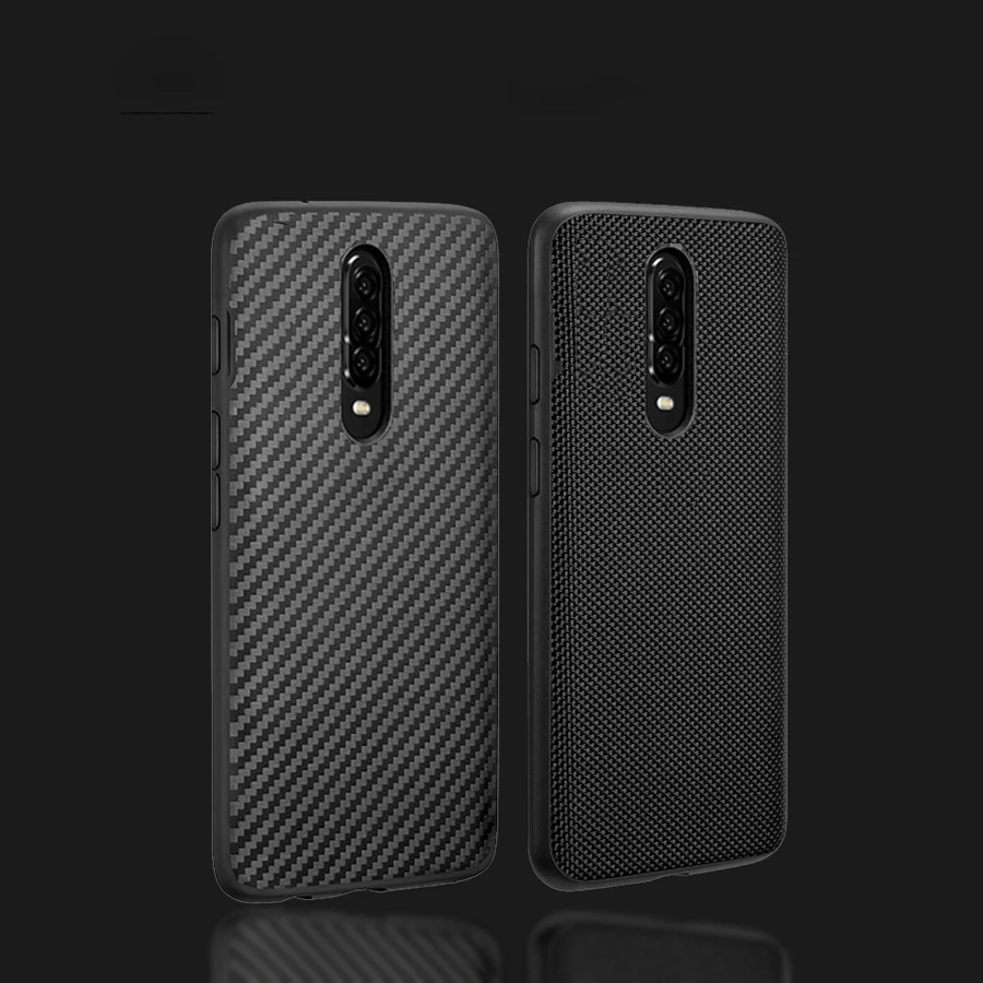 Нейлоновый чехол из углеродного волокна для Oneplus 7T Pro 7T 7 Pro 7 6T 6 чехол противоударный мягкий матовый чехол для Oneplus 1+ 7T бампер Funda