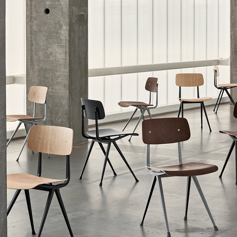 Friso Kramer дизайн) скандинавский обеденный стул современный стол стул деревянный офис коммерческое использование Конференц-стулья для отдыха 2 шт