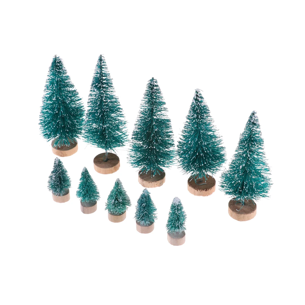 

2018 New 5pcs/lot Dollhouse Miniature Trees Home&Garden Weeding Party Decorations