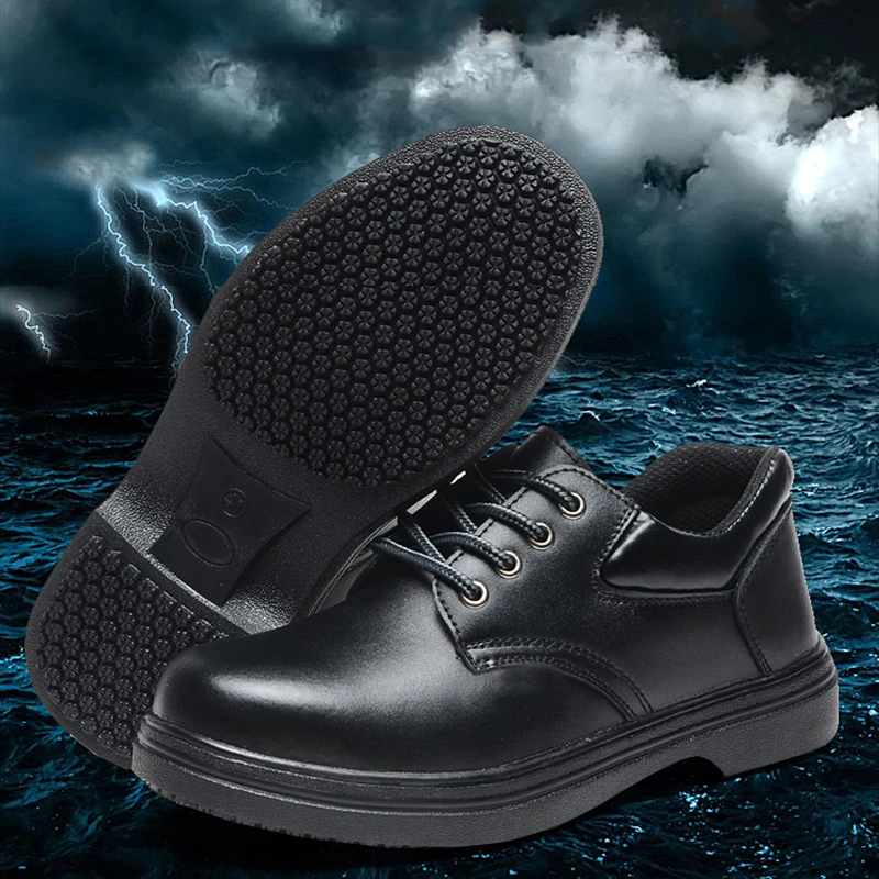 oil slip resistant safety shoes