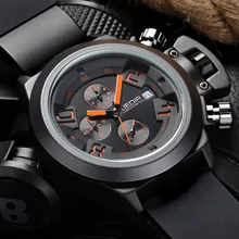 Montre Homme JEDIR Повседневная ХРОНОГРАФ 24 Часов Функция Спортивные Часы Мужские Силиконовые Наручные Часы Часы человек MEGIR Reloj Hombre
