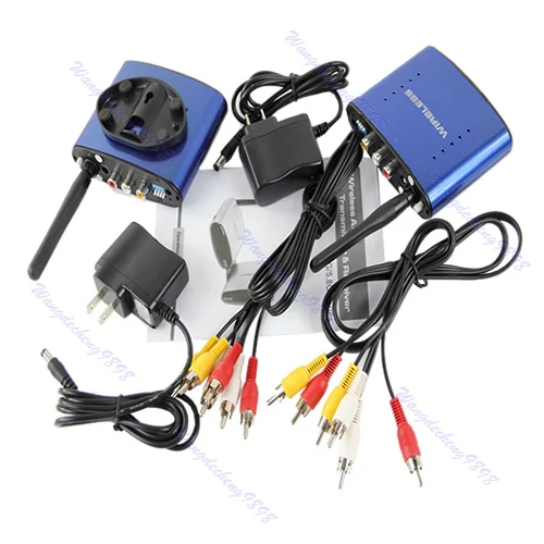 

US PAT-630 5.8GHz AV Wireless Transmitter Receiver Sender Audio Video Useful