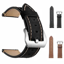 Дропшиппинг 220 мм Кожа Замена часы наручные ремешок для samsung Galaxy часы 46 мм ощущение комфорта стороны 18#911