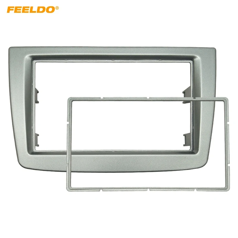 

FEELDO Car 2DIN Stereo Radio Fascia Plate Panel Frame For Alfa Romeo MiTo 2008 CD/DVD Radio Panel Dash Installation Dash Kit