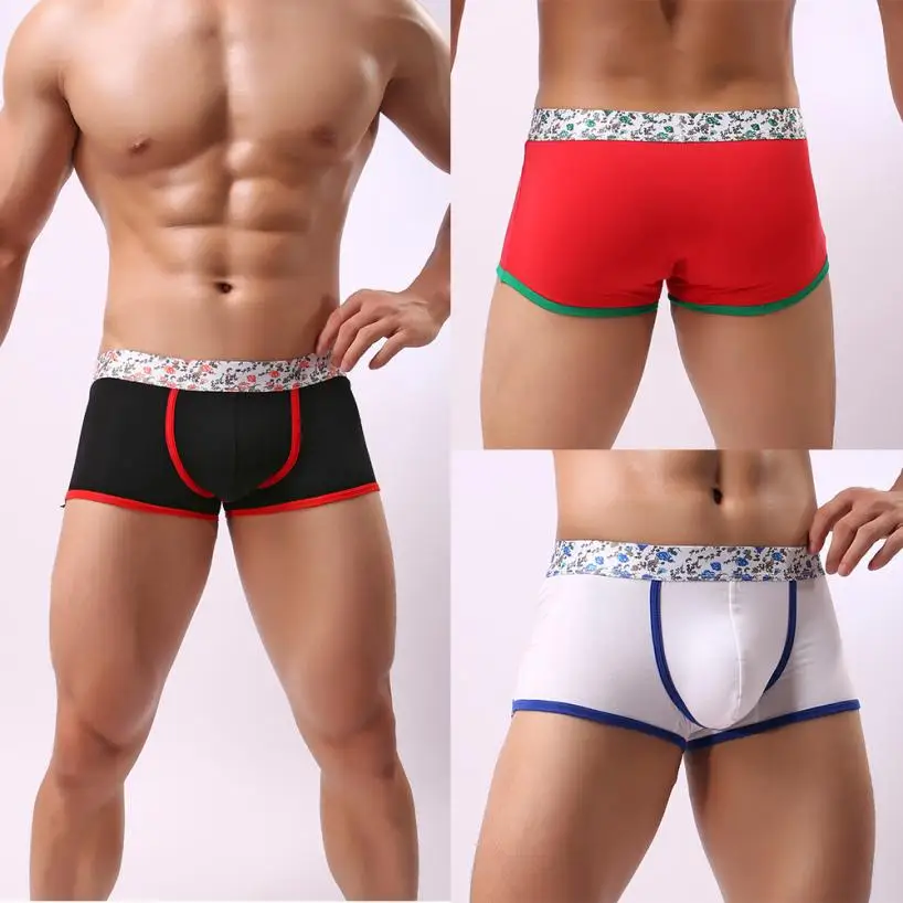 High Quality Men Underwear Briefs Shorts Bulge Pouch Underpants High