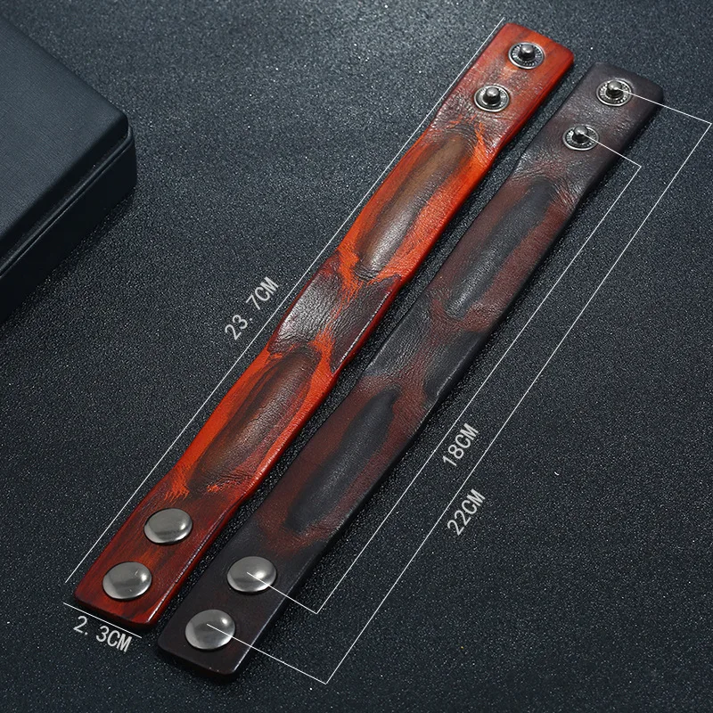 P01877-2leather bracelet