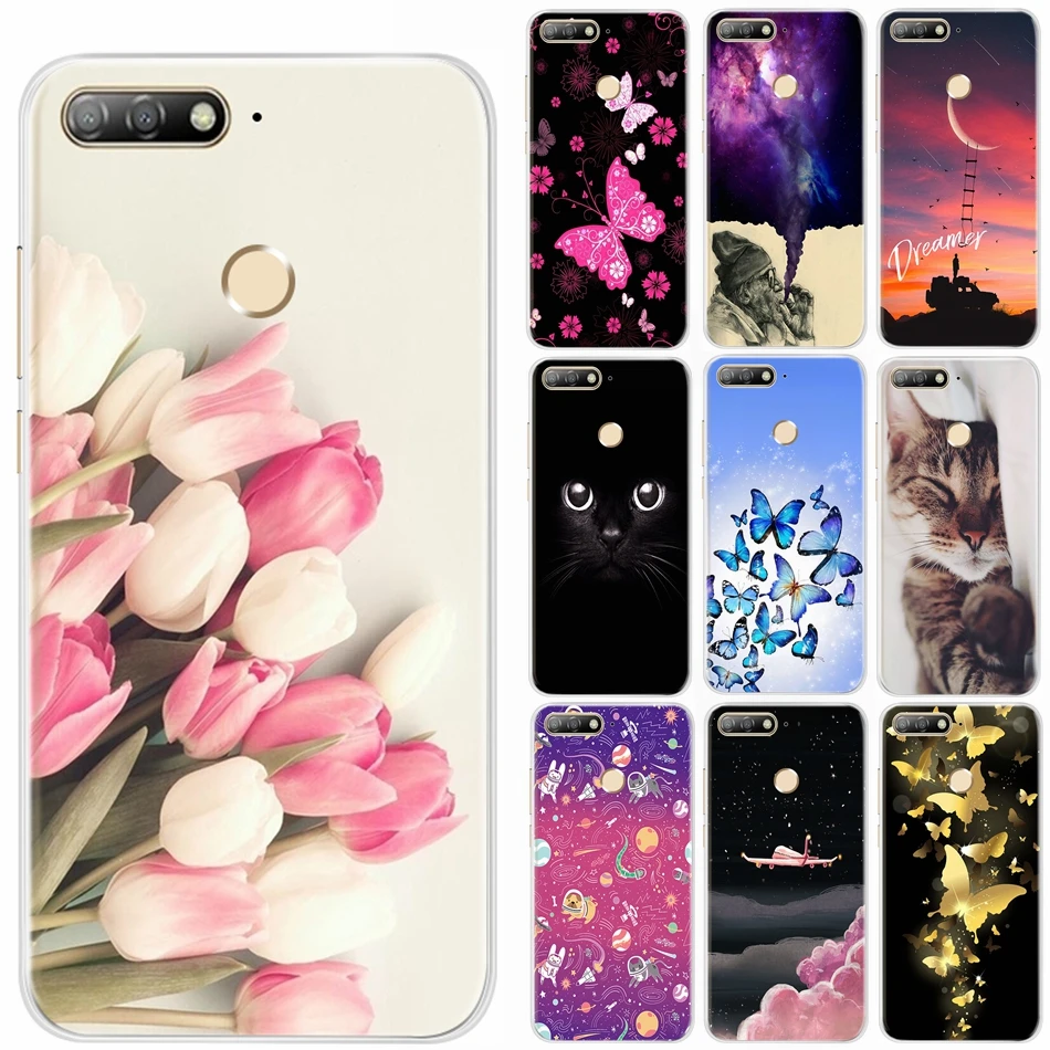 

For Huawei Honor 7A Pro Case on Honor 7a Pro Cover Soft Silicone TPU Back Cover For Huawei Honor 7A Pro 5.7 inch Phone Case Pop