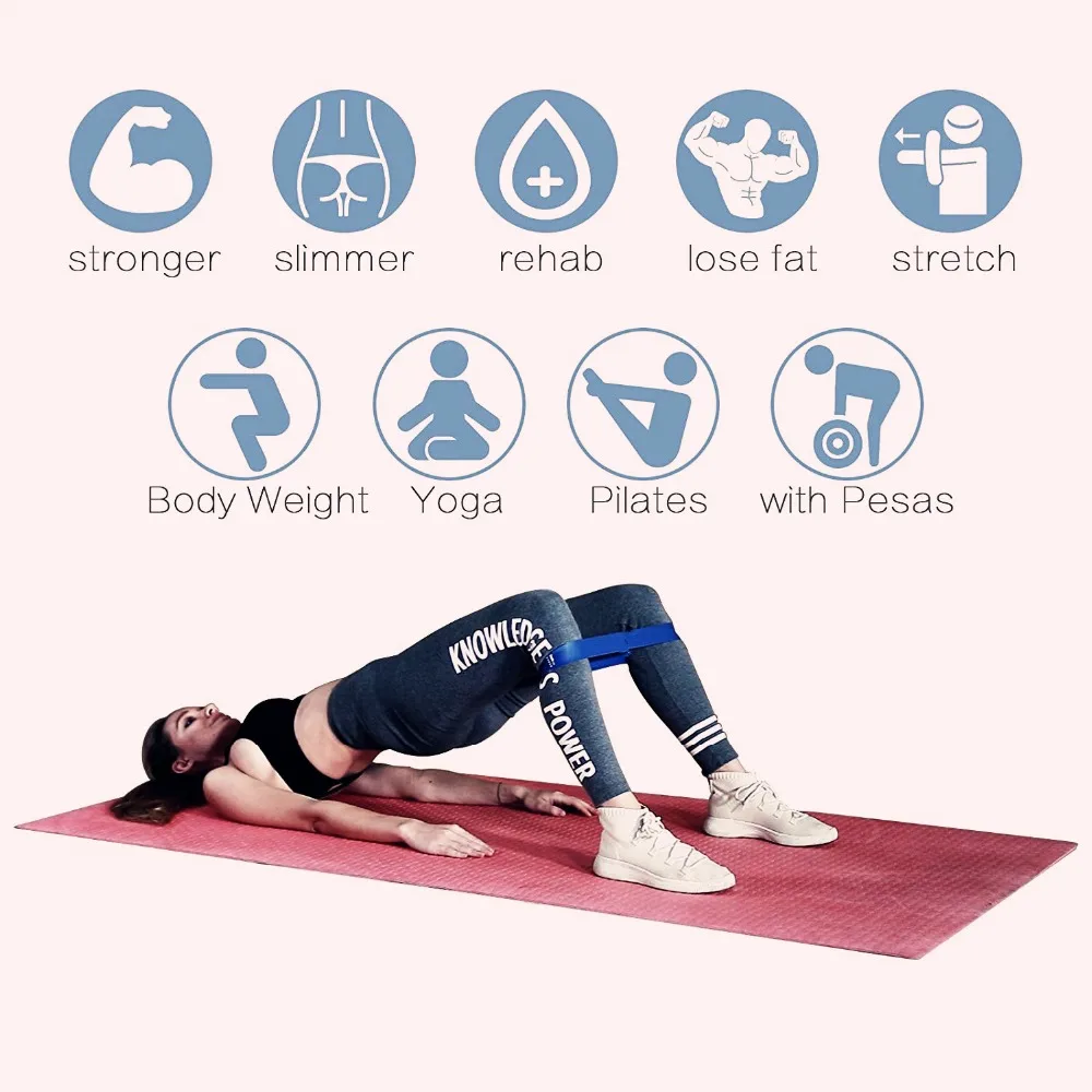4 قطعة/المجموعة عصابات المقاومة اللاتكس اللياقة البدنية مجموعة المطاط أربطة رياضية دائرية قوة التدريب تجريب المتوسع الجمنازيوم المعدات أرب...
