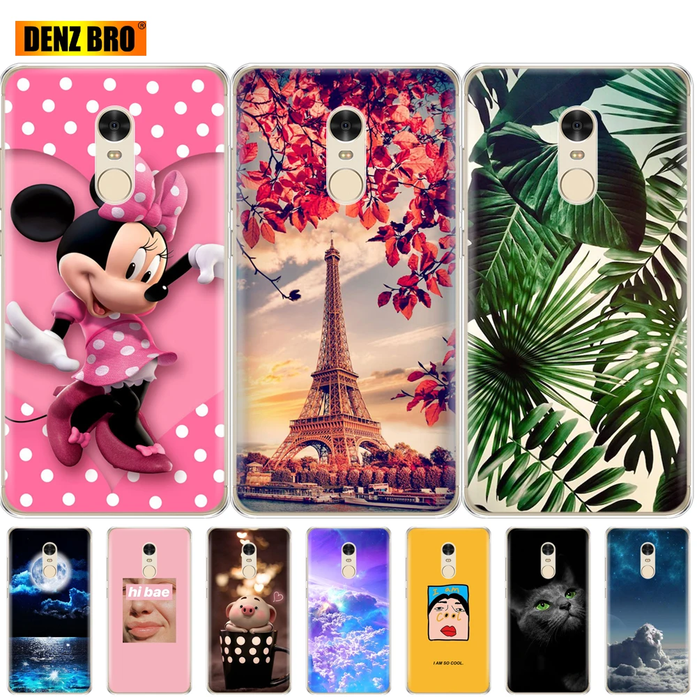 

Silicone Case For Xiaomi Redmi Note 4/note 4 pro soft Cover for Redmi Note 4X/note 4x pro Phone case global version coque bumper