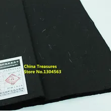 Jing Xian Бумага черный китайская бумага Хуань Китайская рисовая бумага для каллиграфии волокно Бумага для раскрашивания 100 шт./лот