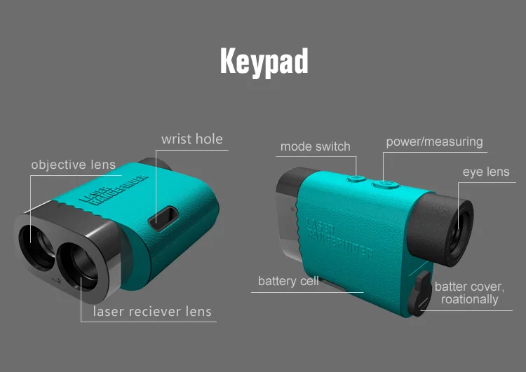 Лазерный дальномер 600 м 1000 м дальномер лазерный дальномер монокуляр телескоп Гольф аксессуары клубы лазерный дальномер