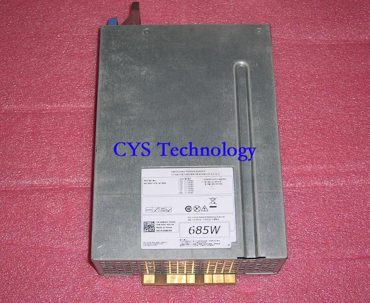 Бесплатная доставка оригинальный источник питания CHUANGYISU T5810 K8CDY 685 Вт F685EF 01 DEL D