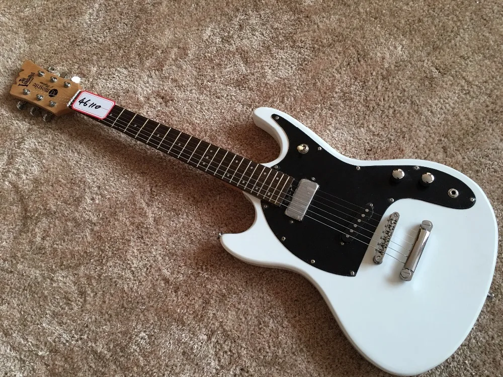 Ventures custom гитары белого цвета Mosrite логотип обратный средства ухода за кожей 6