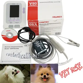 

Blood Pressure Monitor,heart beat monitor, for animal use with vet probe+4cuffs
