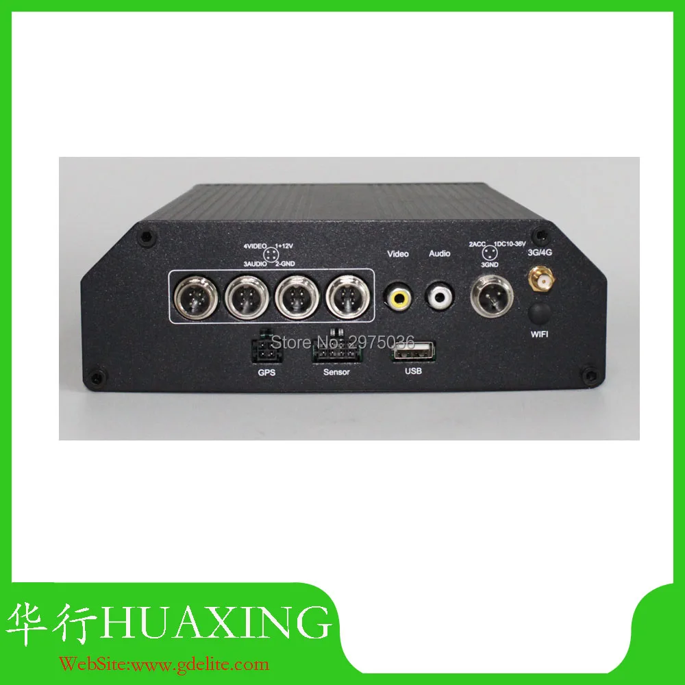 Заводская розетка 4G Мобильный DVR 4CH AHD 720P HDD MDVR с 4g и GPS поддержкой sd карты CMSV6