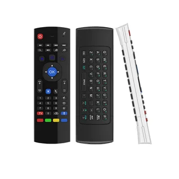 

MX3 fly air mouse backlit remote control with Voice 2.4G RF Wireless Keyboard for android tv box