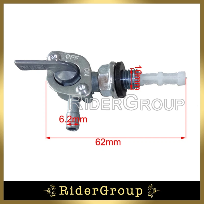 Gas Petrol Fuel Tank Switch Tap Petcock Valve For 50cc 160cc Chinese