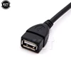 Hot Sale USB 2.0 A Male to Female 90 degree Angled usb extension cord cable USB 2.0 male to female right Cable Converter Wire ► Photo 2/4