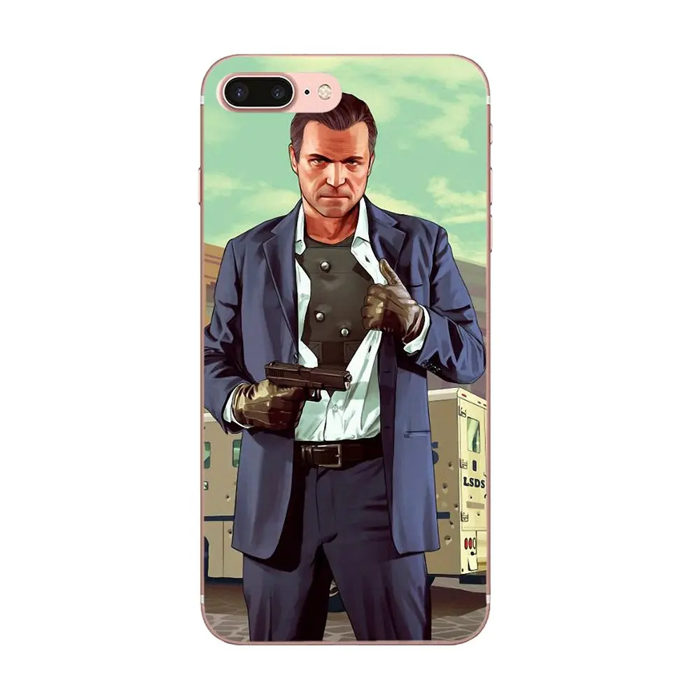 Розничная продажа кражи Авто Gta для Xiaomi Redmi Mi Note 7 8 9 SE Pro Lite Go Play TPU|Чехлы-накладки| |