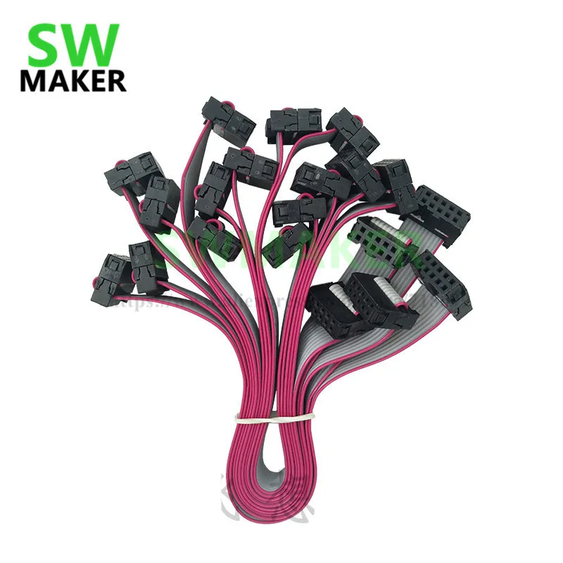 

SWMAKER Reprap 3D printer LCD2004 LCD12864 display line/cable 10PIN data line 60/70/80cm