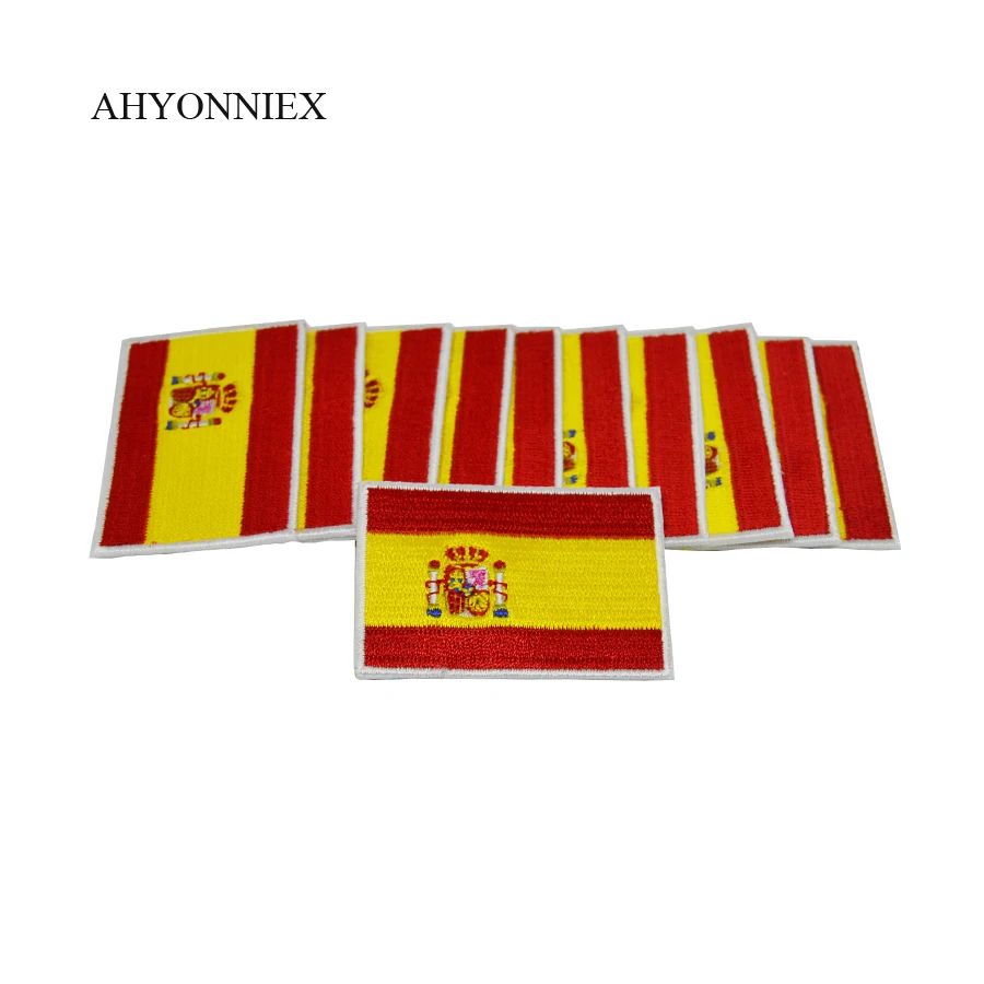 Embroidered Code Flags Iron On or Sewn 5/8 inch sq-NO Shipping Charges on Orders Over $5.00 