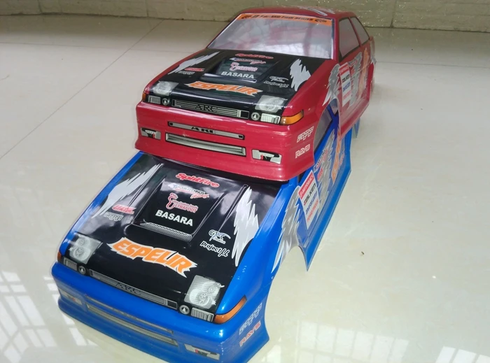 

Ewellsold 072 1/10 Scale On-Road Drift Car Painted PVC Body Shell 190MM for 1/10 Radio controlled car 2pcs/lot free shipping