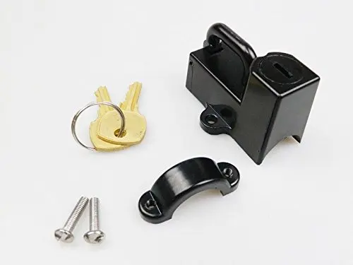Universal 7//8/'/' 22mm Tube Motorcycle Helmet Lock Anti-theft Security For Harley