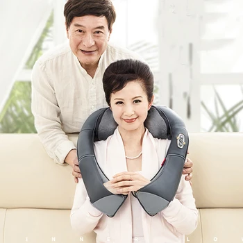 

Newly Multifunction Electric Rolling Back Massager Vibration Neck Massage Belt Free Shipping