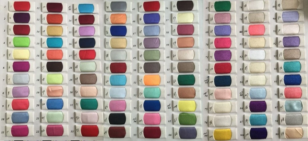 real satin color chart