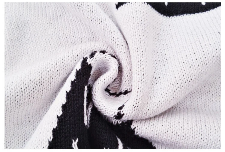 Новые весенние детское одеяло Детский сад Nordic вязаный черно-белый олень нижнее белье с рисунком из мультфильма трусы Одеяло натуральный хлопок шерсть Одеяло