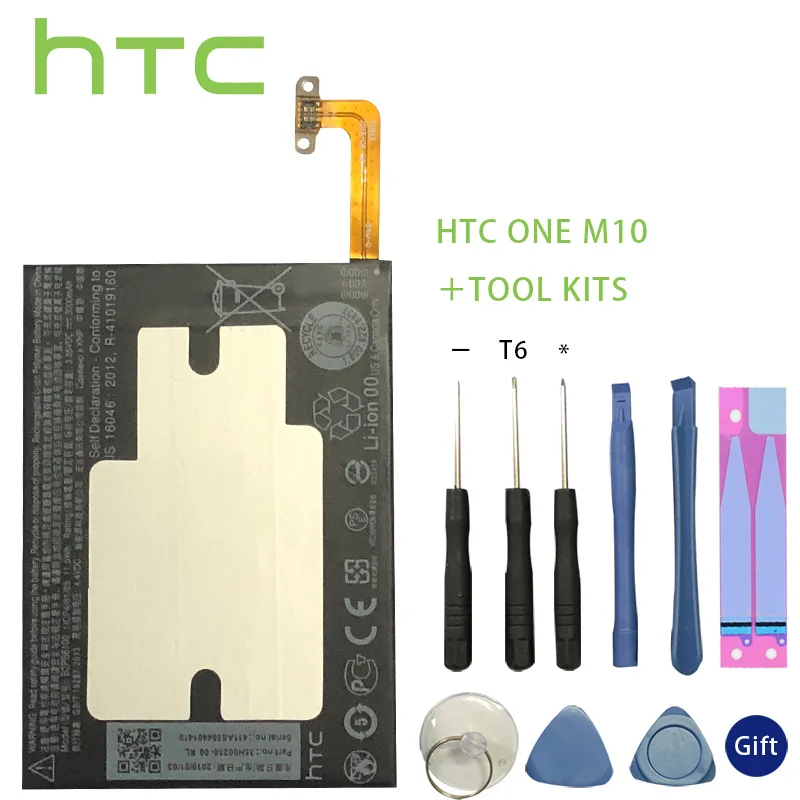 

high quality mobile phone battery B2PS6100 for HTC 10 Lifestyle One M10 One M10h One M10U Mobile Phone Batteries