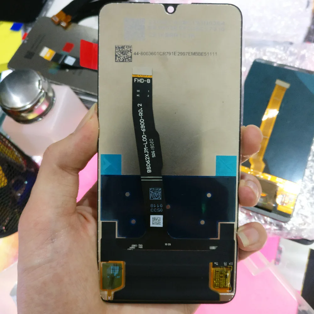 Оригинальный черный экран 6 1 дюйма для Huawei P30 Lite / Nova 4E ЖК дисплей с дигитайзером