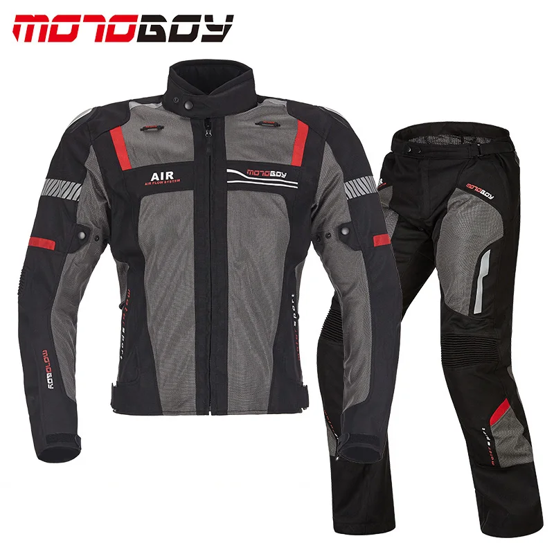 MOTOBOY Men's Motorcycle breathable jackets racing pants Motocross Dirt